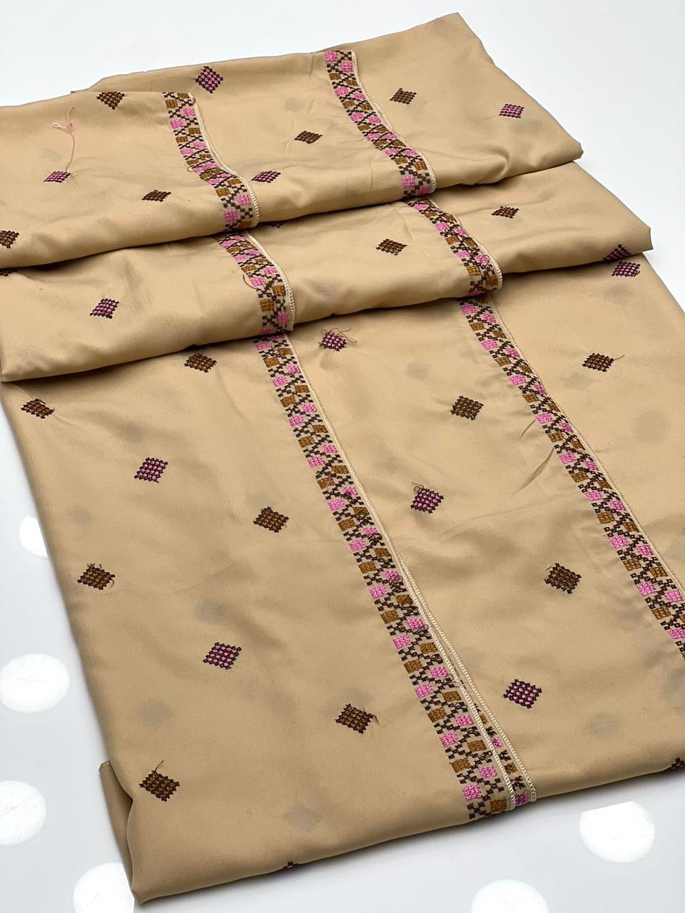 Swiss Lawn Embroidered Chadar – Premium Quality Full Size