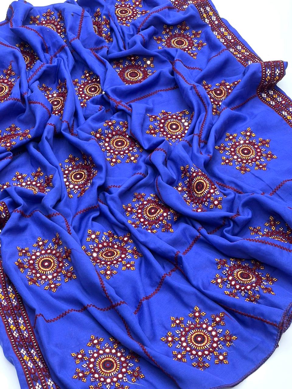 Fancy 3pc Embroidered Dress with Heavy Organza Dupatta – Premium Collection