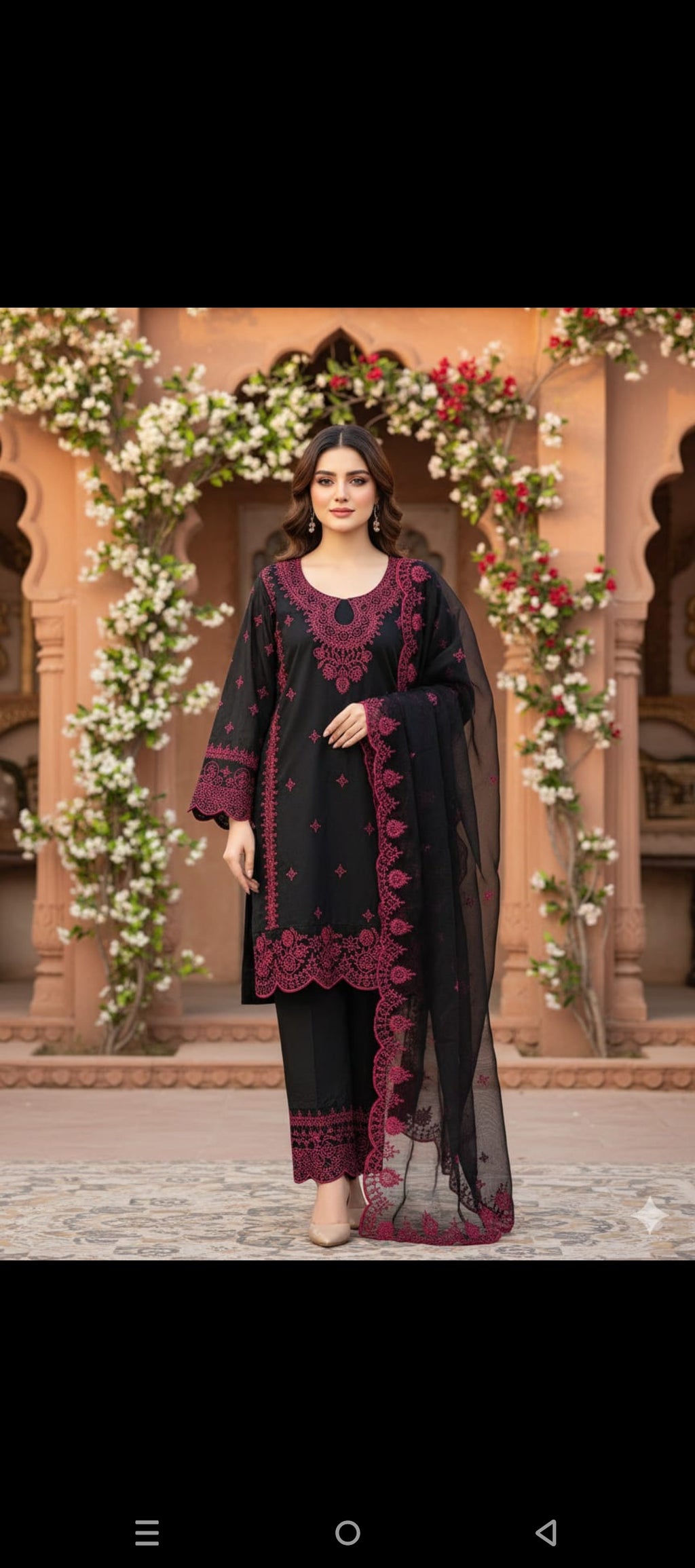 *_ALHAMDULILAH_*

Eid Festive Collection 
❇️Stuff Lawn Cotton
3pc
❇️Shirt Front Full Gala Panel  Daman Emb🪡 
❇️Chiffon Dupata  Cut Work Heavy
 Emb 🪡 
❇️Heavy Embroidery  Trouser 🪡