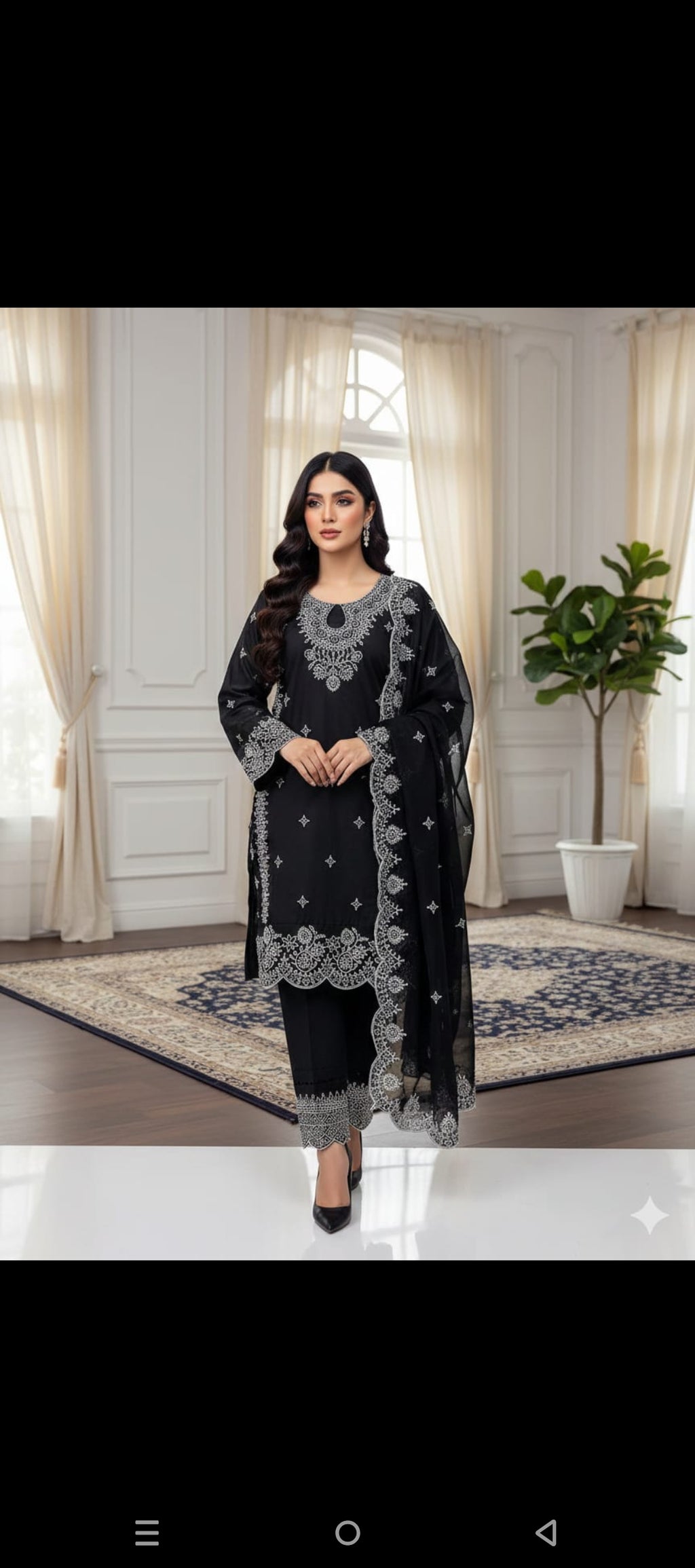*_ALHAMDULILAH_*

Eid Festive Collection 
❇️Stuff Lawn Cotton
3pc
❇️Shirt Front Full Gala Panel  Daman Emb🪡 
❇️Chiffon Dupata  Cut Work Heavy
 Emb 🪡 
❇️Heavy Embroidery  Trouser 🪡